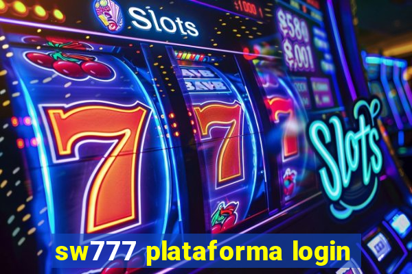 sw777 plataforma login